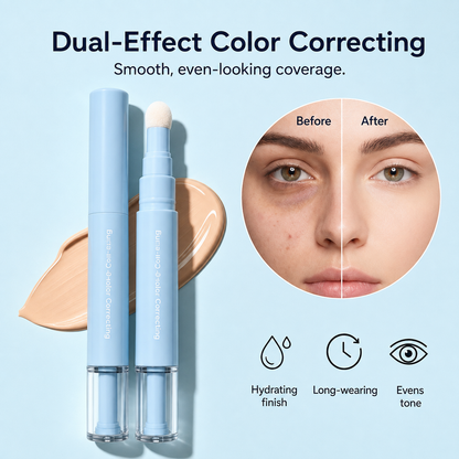 ✨ The Secret to Airbrushed Skin: 24H Long-Lasting Matte Foundation & Concealer 💫